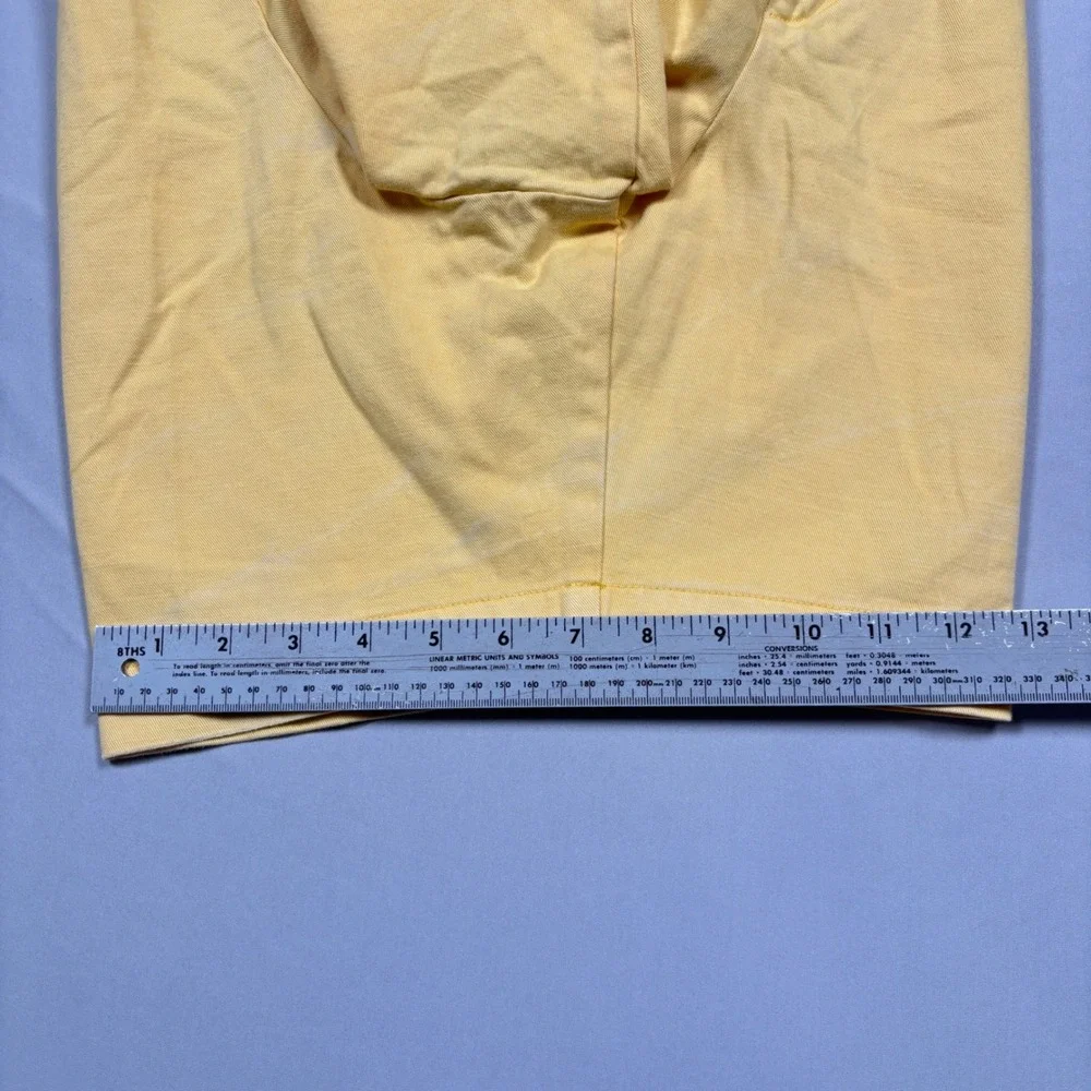 Polo Ralph Lauren Salinger Chino Shorts Mens 40 Yellow Straight Fit Cotton Twill
